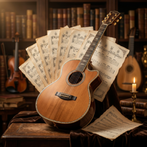10 Easy Fingerstyle Arrangements for Acoustic Guitar