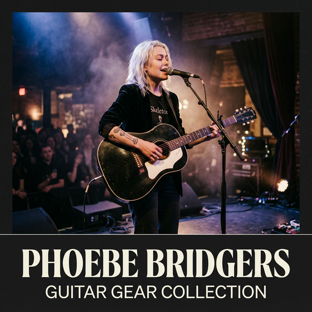 Phoebe Bridgers Guitar Gear Collection